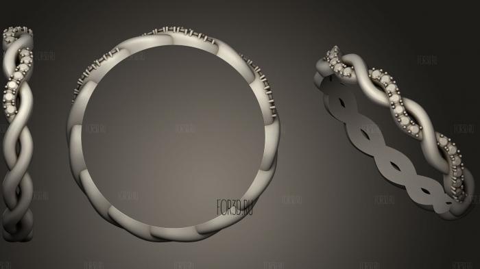 Ring 107 stl model for CNC